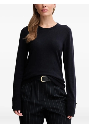 Barbour button-embellishment sweater - Black