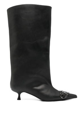 Diesel 40mm D-Venus Kb Tube boots - Black
