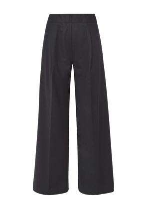 Semicouture elasticated-waist pleated trousers - Blue