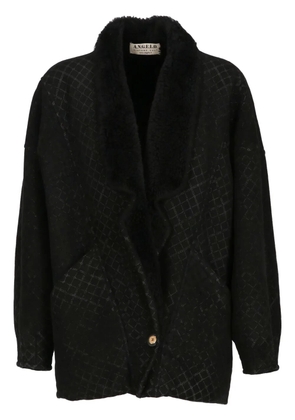 A.N.G.E.L.O. Vintage Cult 1980s suede coat - Black