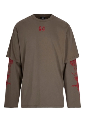 44 LABEL GROUP graphic-print T-shirt - Green