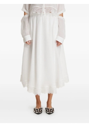 PNK lace skirt - White