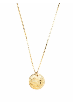 Alighieri medium Leone pendant necklace - Gold