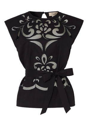 Temperley London Nelle top - Black