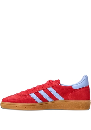 adidas Handball Spezial three-stripe suede sneakers - Red