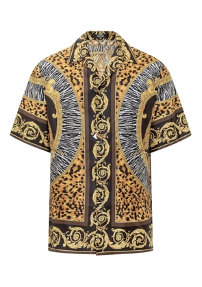 Versace leopard-print shirt - Black