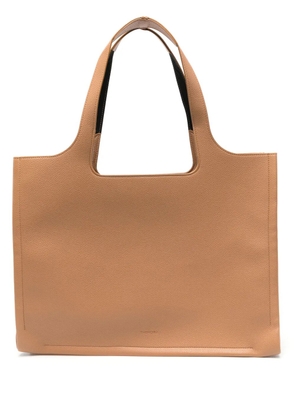 Themoirè Morea tote bag - Brown