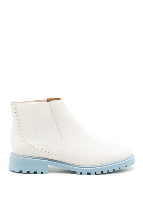 Sarah Chofakian Soul ankle boots - White