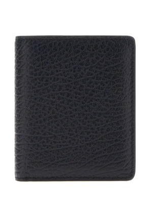 Maison Margiela four-stitch logo leather wallet - Blue