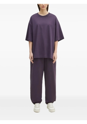 Pangaia DNA elastic-waistband joggers - Purple