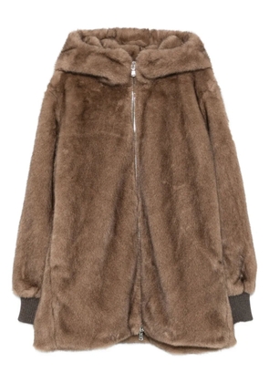 Tatras hooded zip-up jacket - Brown