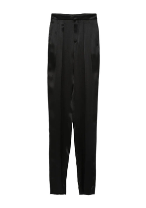 Gucci Pre-Owned 2010s silk trousers - Black
