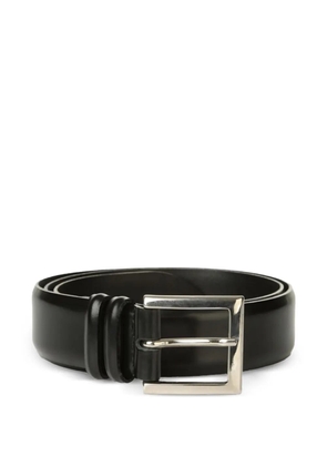 Orciani square-buckle belt - Black