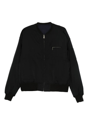 visvim zip-pocket bomber jacket - Black