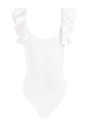 alice + olivia Tawny bodysuit - White