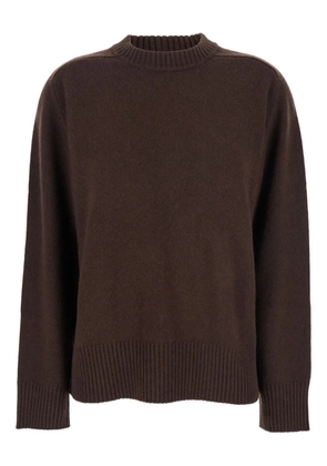 LouLou de Saison Baltra ribbed-neck sweater - Brown