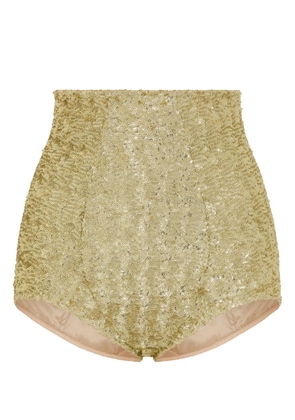 Dolce & Gabbana sequinned briefs - Gold