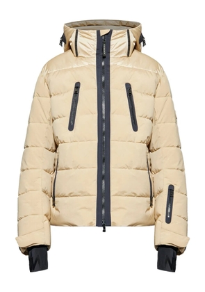 BOGNER hooded zipped padded jacket - Neutrals