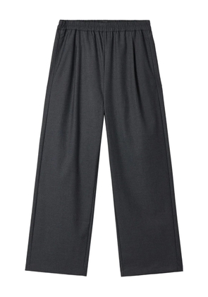 tout a coup pleated-details trousers - Grey