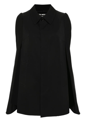 Junya Watanabe Comme des Garçons Pre-Owned 1980s wool cape - Black