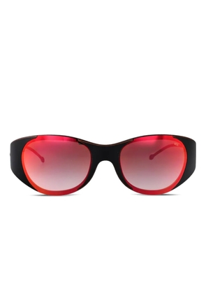 Diesel tinted oval sunglasses - Black