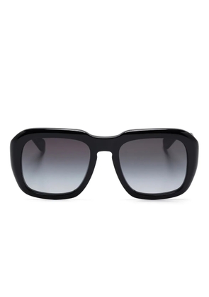 Chloé Eyewear oversize-frame sunglasses - Black