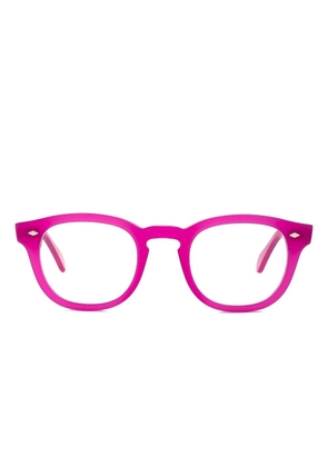 Kador Woody round-frame glasses - Pink