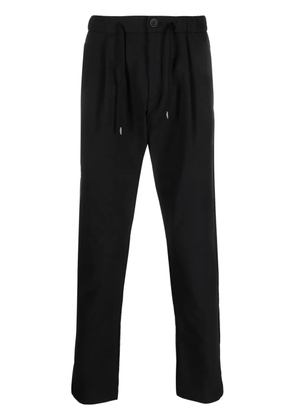 Herno drawstring-waistband trousers - Black