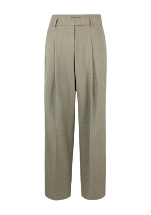 LIU JO pleated-pocket trousers - Green