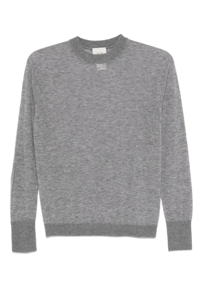 Alysi crew-neck long-sleeve sweatshirt - Grey