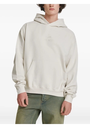 IRINA VOINEA Peace hoodie - White