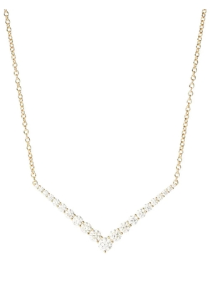 Melissa Kaye 18K yellow gold Aria V necklace