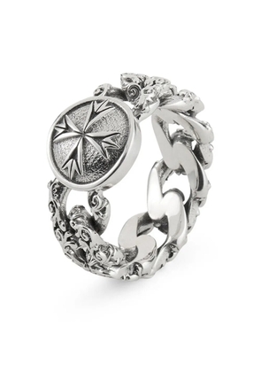 Emanuele Bicocchi Flourish Chain ring - Silver