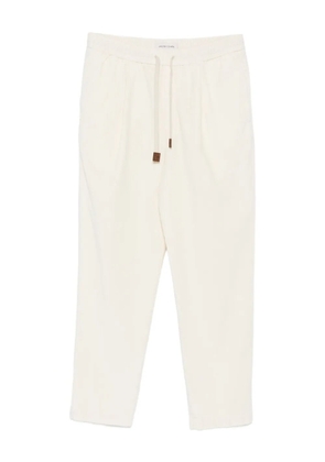 Jacob Cohën drawstring cotton trousers - Neutrals