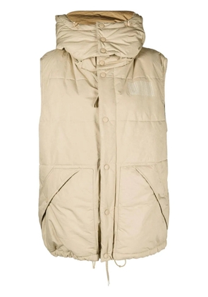 Marc Jacobs Oversized puffer vest - Neutrals