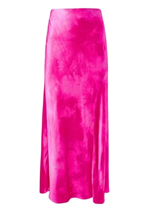 Alejandra Alonso Rojas flared midi skirt - Pink