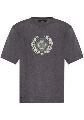 Dolce & Gabbana logo-print T-shirt - Grey