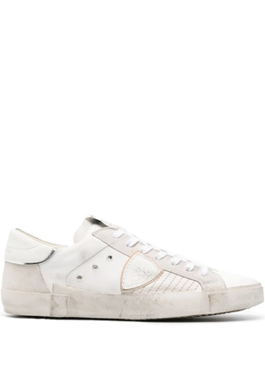 Philippe Model Paris Paris logo-patch sneakers - White