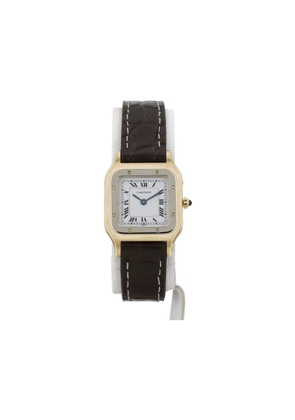 Cartier 1980 pre-owned Santos-Dumont 32mm - White