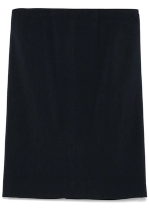 Loro Piana Pre-Owned 2010s tailored mini skirt - Blue