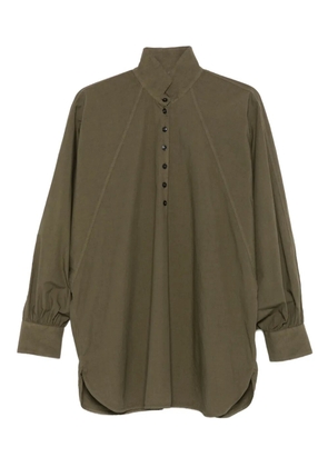Barena high-neck blouse - Green