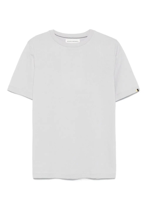 extreme cashmere short-sleeve logo-detail T-shirt - Grey