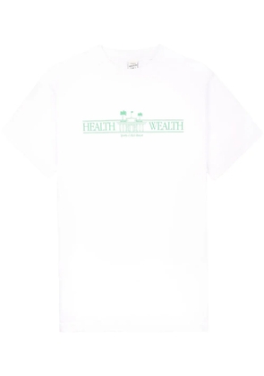 Sporty & Rich Health Resort cotton T-shirt - White