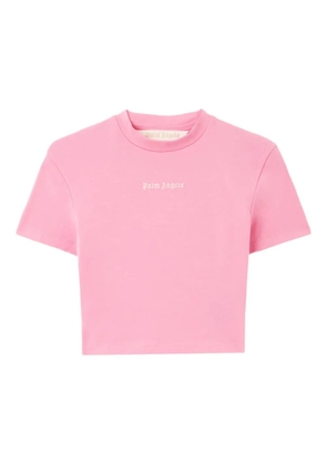 Palm Angels logo T-shirt - Pink