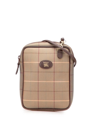 Burberry Pre-Owned 20th Century Vintage Check Canvas crossbody bag - Brown