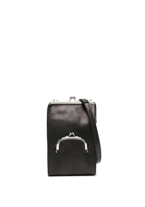 Yohji Yamamoto smartphone cross body bag - Black