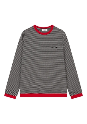 TOMBOY striped T-shirt - Black