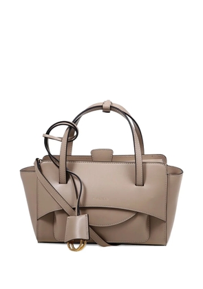 HIDESINS small Flap tote bag - Neutrals
