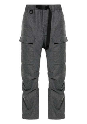 Y-3 flannel cargo trousers - Grey