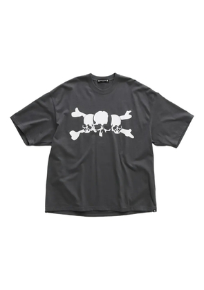 Mastermind Japan skull-print T-shirt - Grey